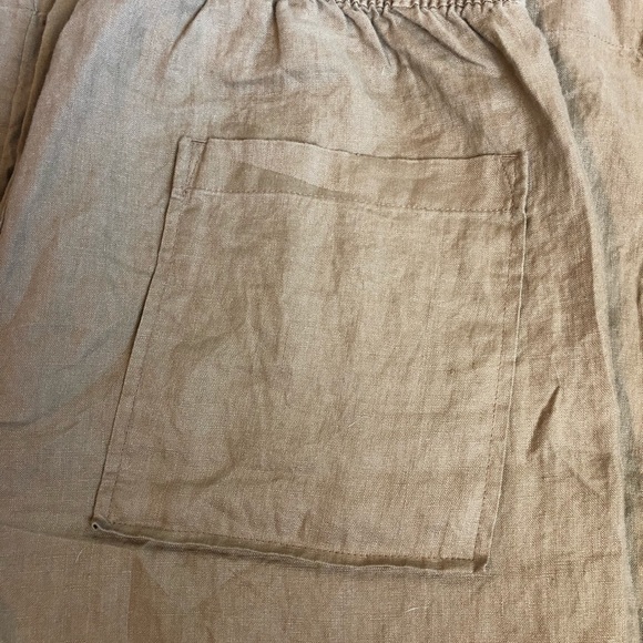 Dark tan light pants Tahaf - Picture 9 of 9